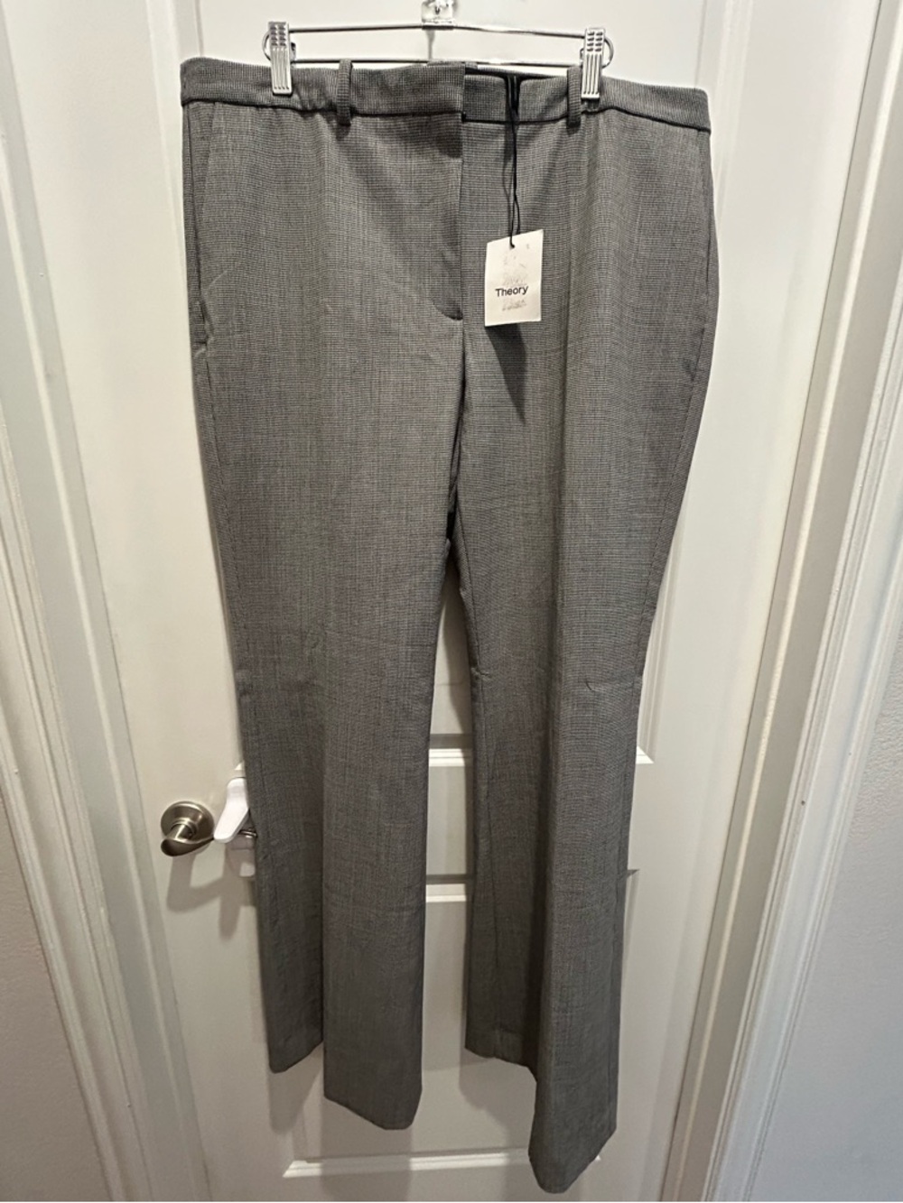 Theory Herringbone Dress Pants NWT